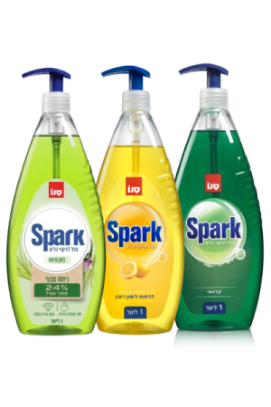סנו Spark נוזל לניקוי כלים