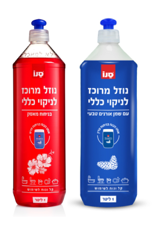 נוזל מרוכז לניקוי כללי אורנים