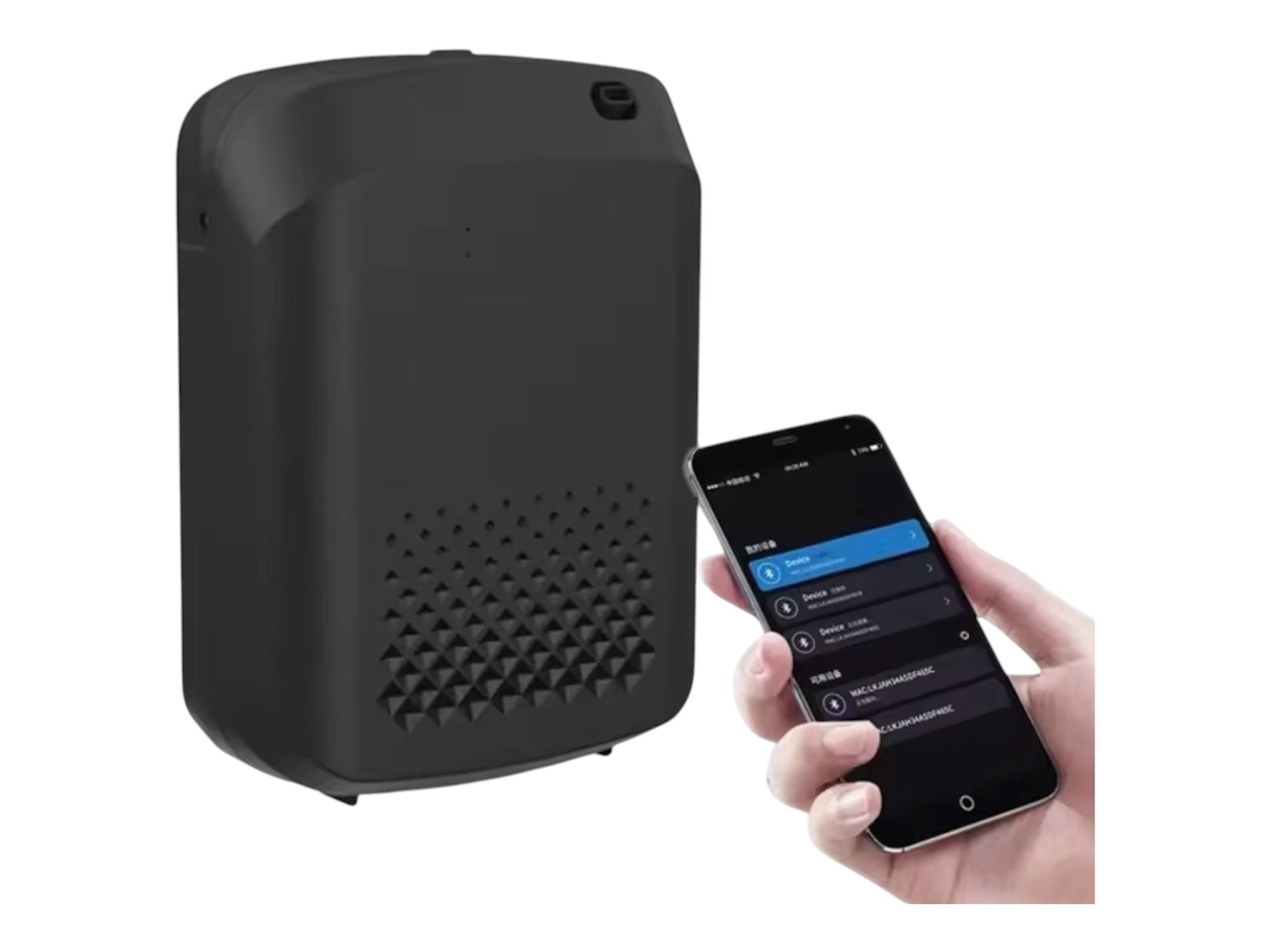 מפיץ ריח חשמלי שחור עד 150 מ״ר